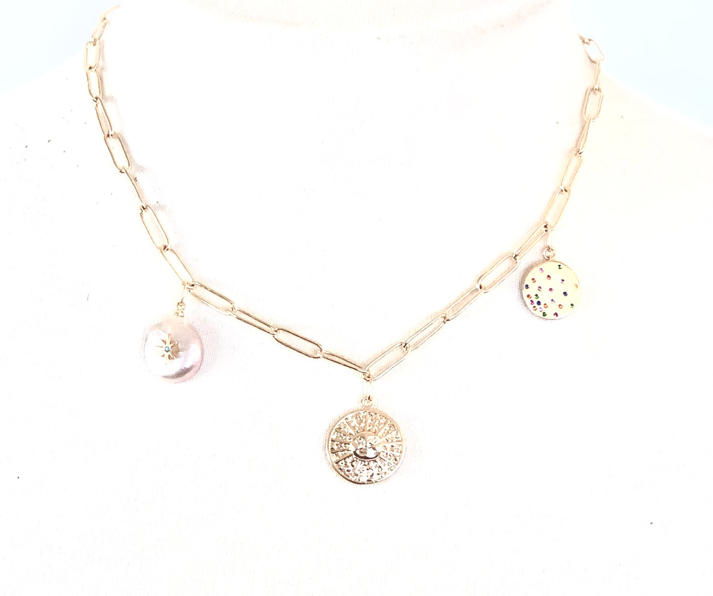 Olivia Mixed Charm Necklace