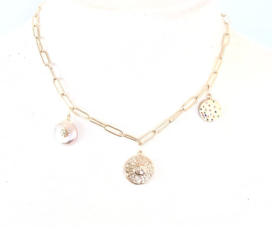 Olivia Mixed Charm Necklace