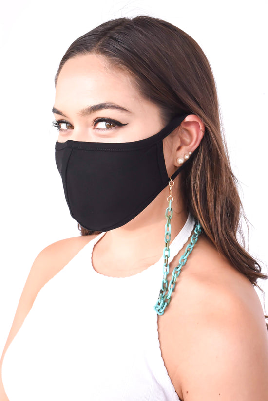 Convertible Resin Mask Chain Jewelry