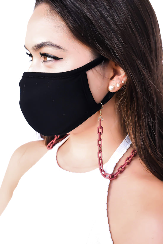 Convertible Resin Mask Chain Jewelry